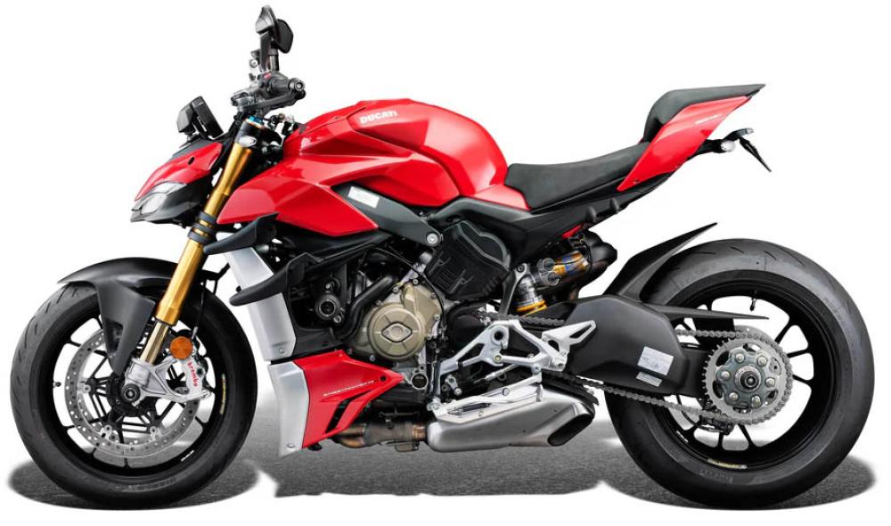 Ducati Streetfighter V4 / V4 S from 2020 License plate holder from Evotech Performance